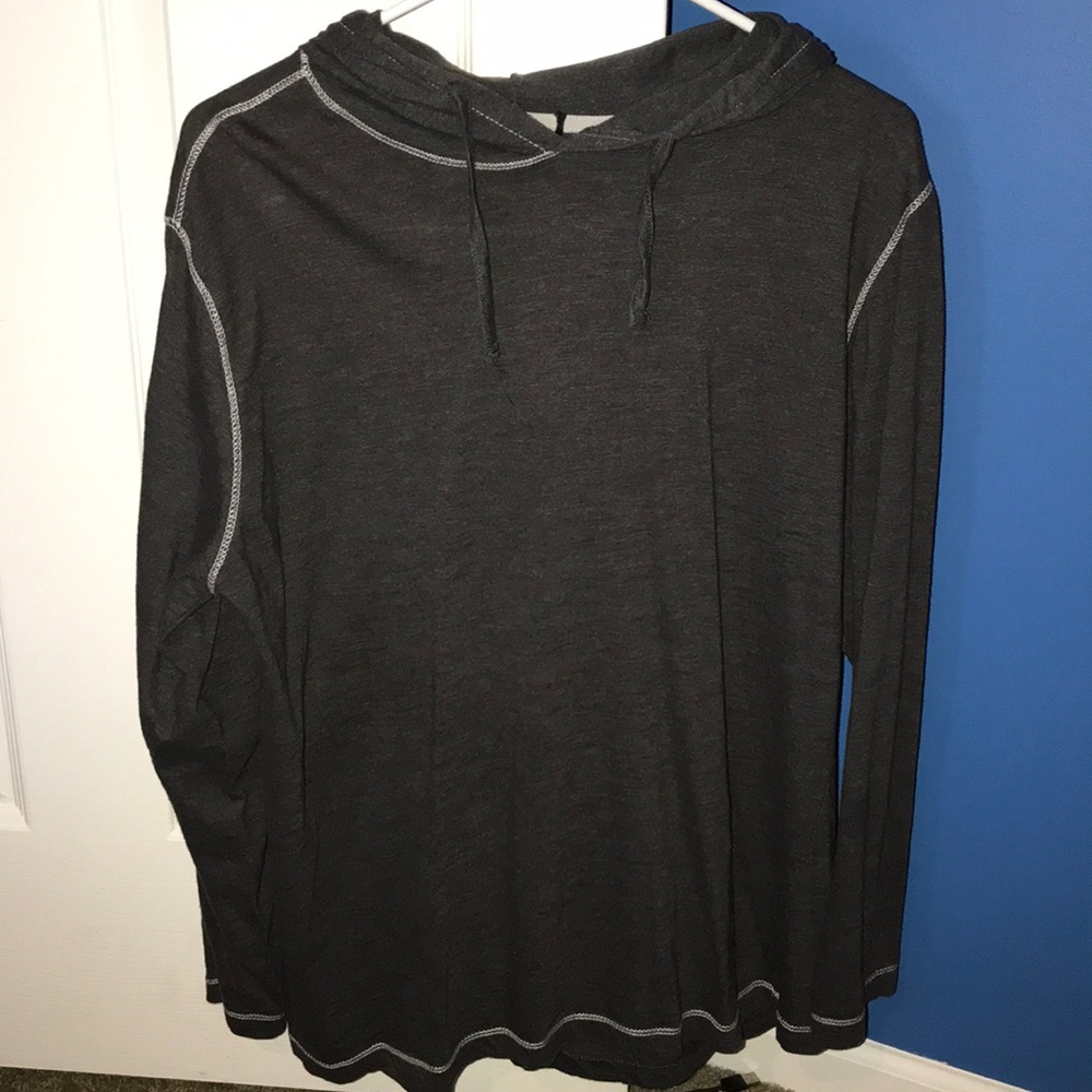Gray Long Sleeve T-Shirt